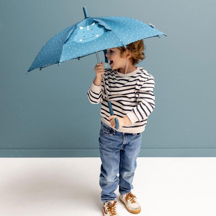 Trixie Mr. Triceratops Paraplu 269523 blauw
