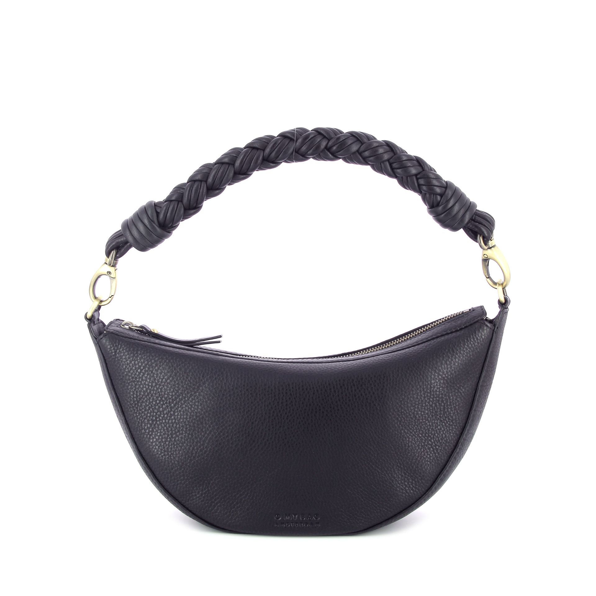 O My Bag Leo Twisted Handle Black 270880 zwart