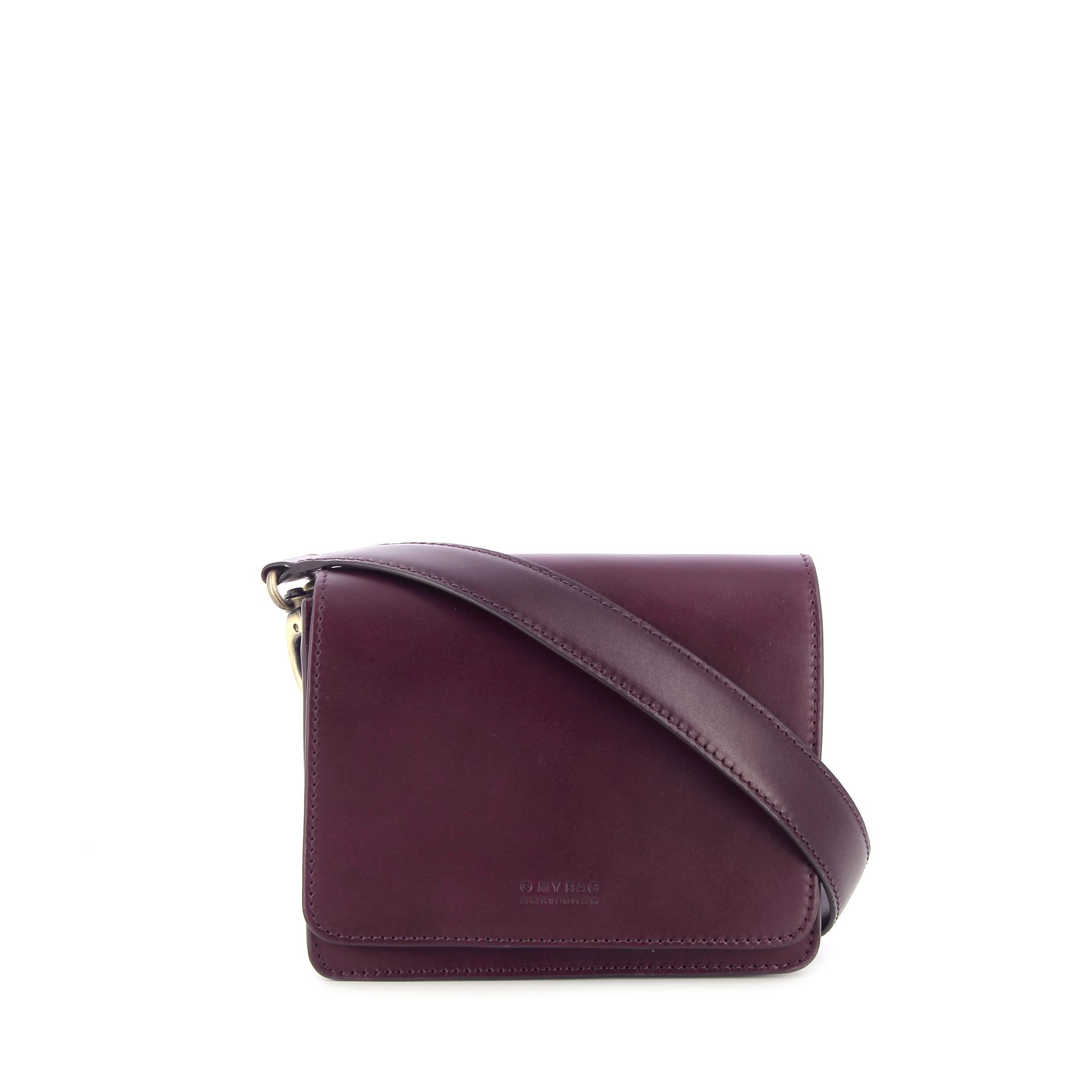 O My Bag Audrey Mini Dark Cherry 270886 rood