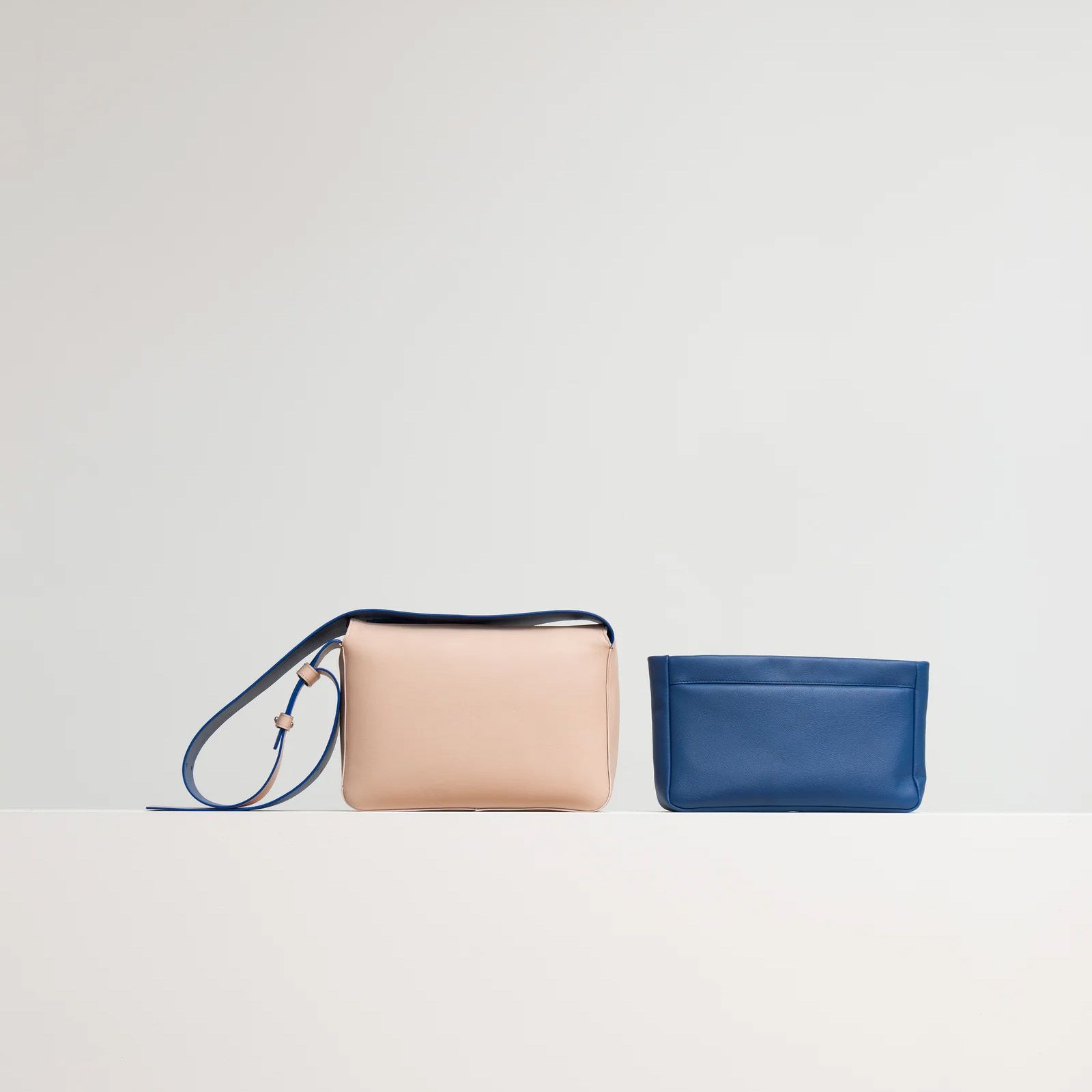 Nelle Demesmaeker N0.01 Denim/ Nude 271079 blauw