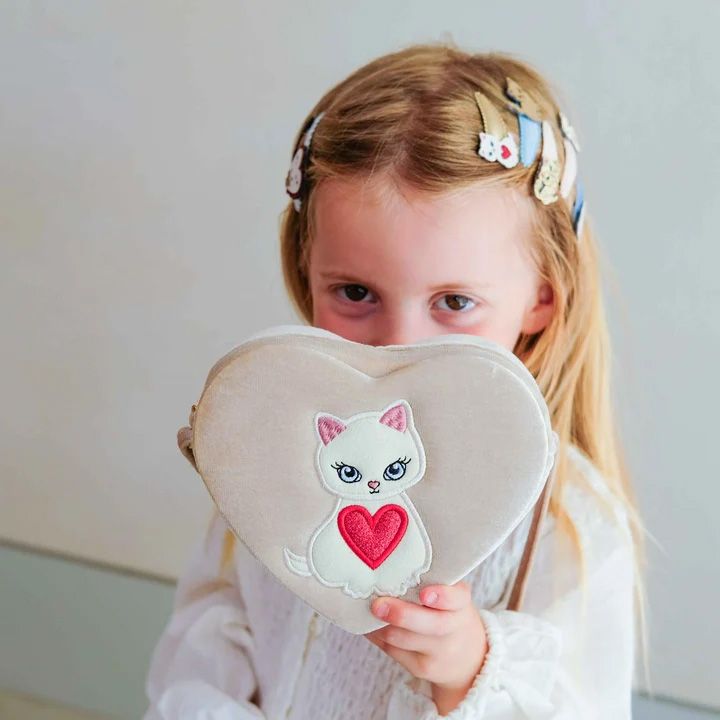 Mimi & Lula Kitty Heart Bag 272807 beige