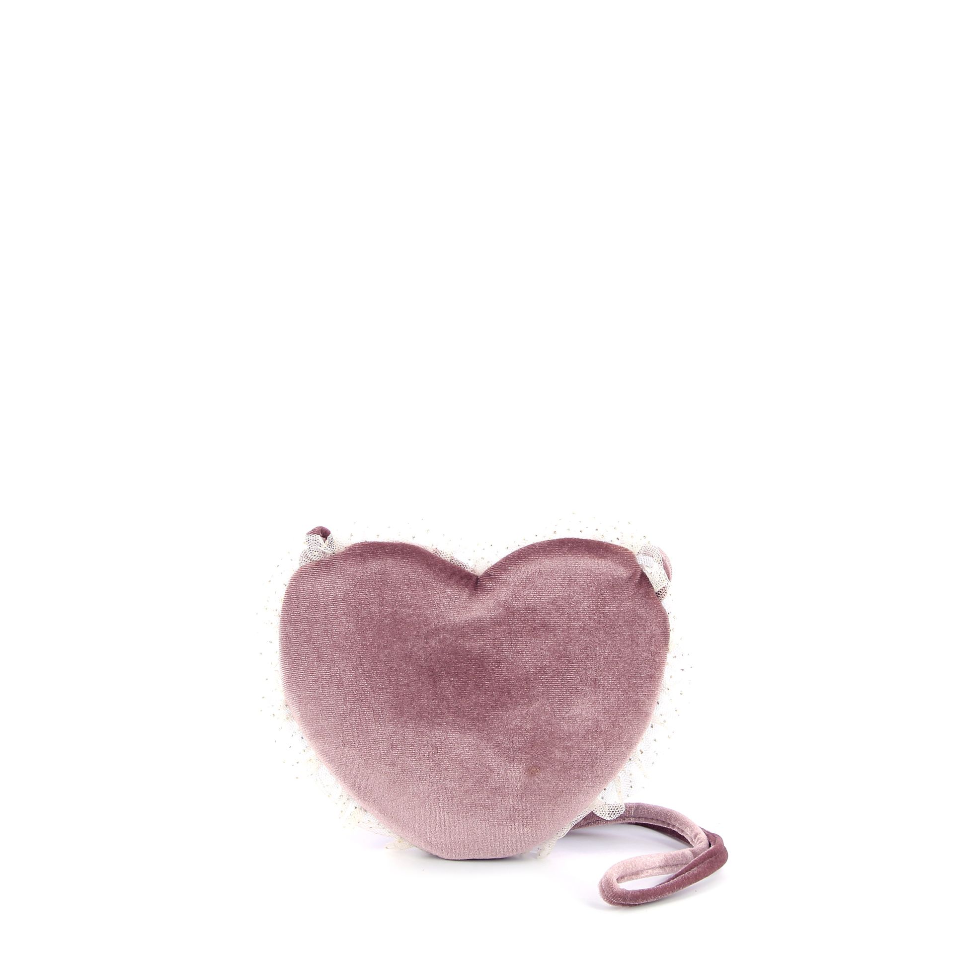 Mimi & Lula Tulle Velvet Heart Bag 272808 roze