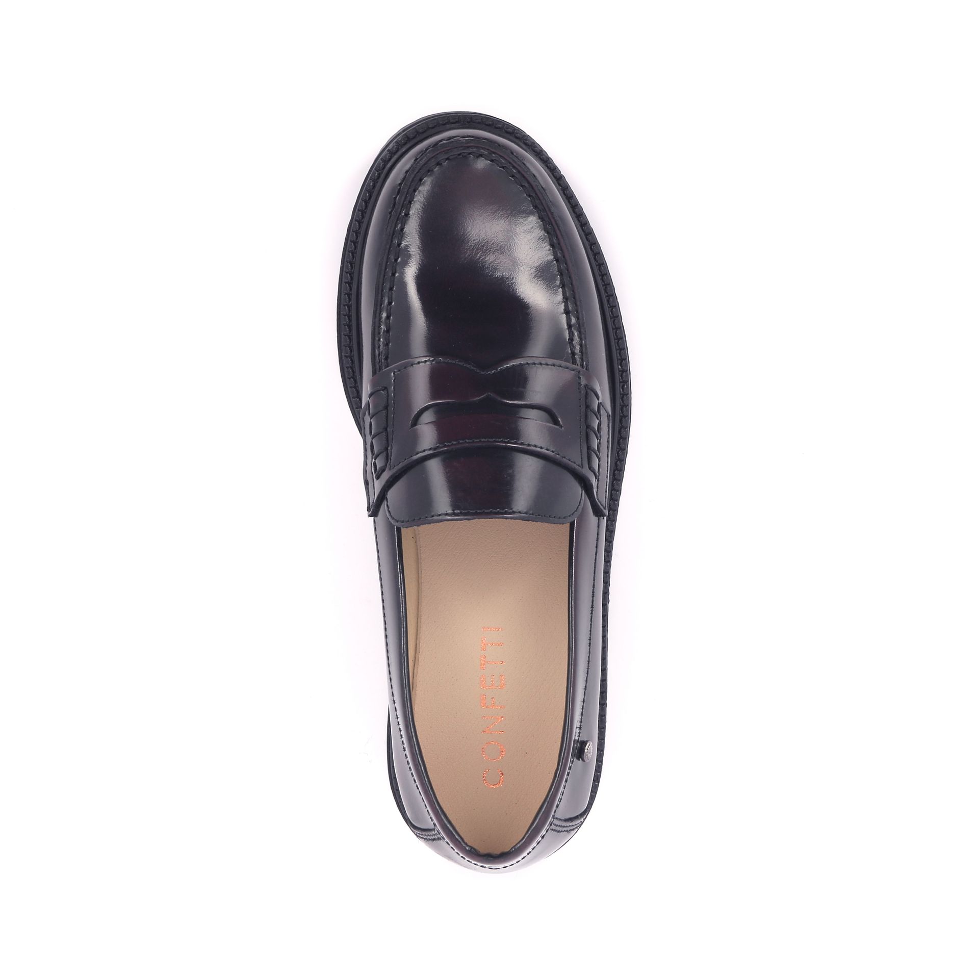 Confetti Mocassin 273623 rood